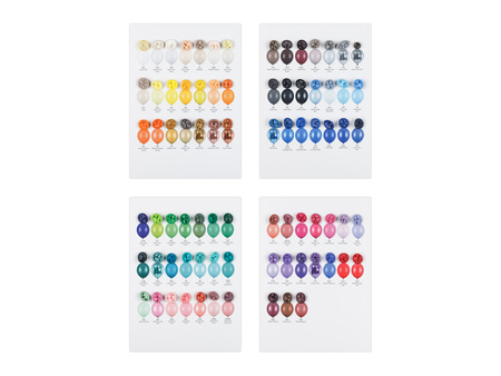 PartyDeco Farbbuch - Farbkatalog mit Ballonübersicht