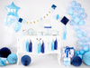 Balloons 30cm, Dots, Pastel Baby Blue, 6 pcs.