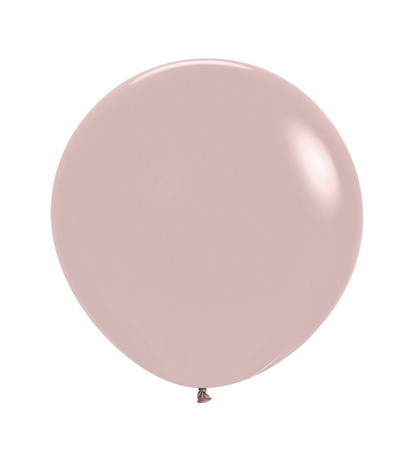 Sempertex Latex Balloons, Pastel Dusk Rose, 60cm, 10 pcs
