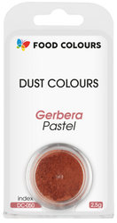 Barwnik Pudrowy w proszku Czerwony Gerbera 2,5g DC-050