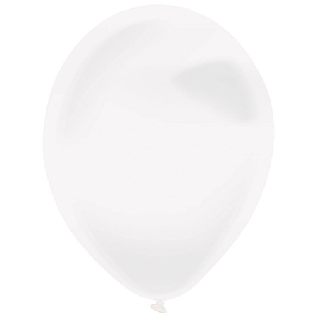 Deko-Latexballons Transparent 28cm, 50 Stück.