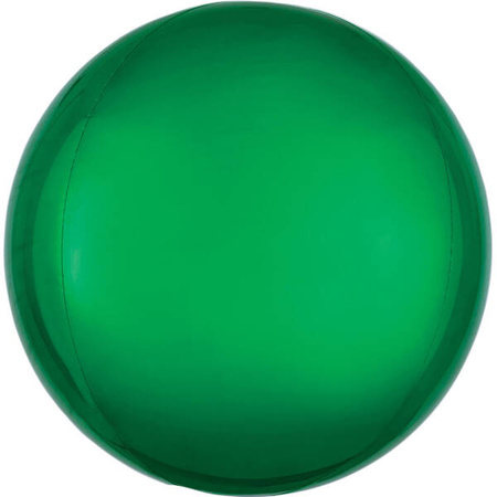 Orbz Ballon 3D grüner Ball 40 cm (verpackt)