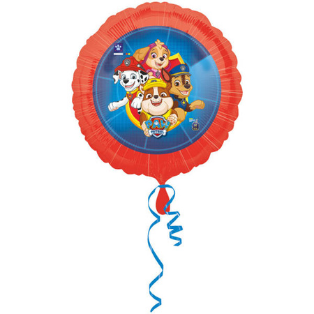 Foil balloon - PSI Patrol round, 43cm