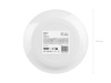 Paper plates white 23cm 6pcs