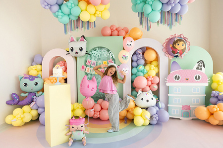 Folienballon Meermiez Gabby’s Dollhouse Mix 80 x 82 cm