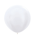 Balony lateksowe Sempertex, Pearl White, 60cm, 10 szt.