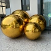Inflatable ball, gold mirrored, 120cm