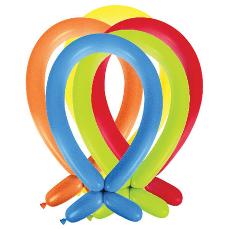 Balony do modelowania 160 - Mix kolorów 50 szt.