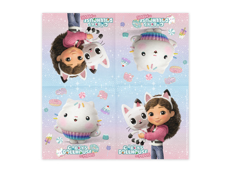 Servietten Gabbys Dollhouse mix 33 x 33 cm 20 St
