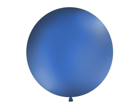 Balon latesowe Gigant, Niebieski, Pastel Navy Blue, 1m, 1szt