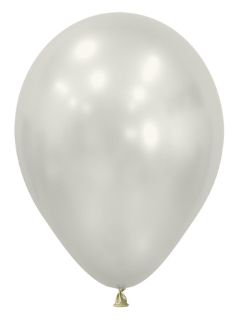 Sempertex Latex Balloons Silk Oyster White, 30 cm, 50 pcs