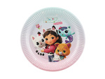 Plates Gabbys Dollhouse mix 23 cm 6 pcs