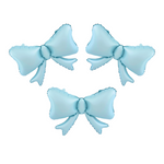 Foil Balloon Bows blue 55 x 42cm 3pcs