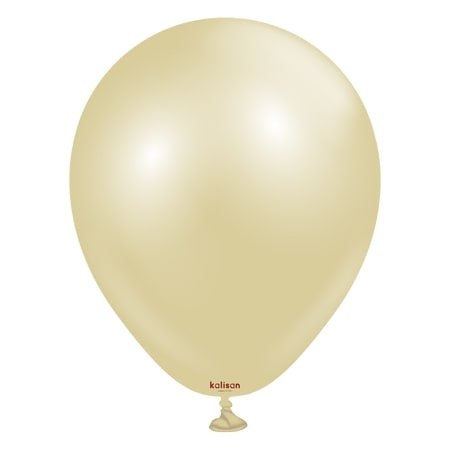 Latex Balloons Kalisan AURA Antique Gold, 45cm, 25 pcs.