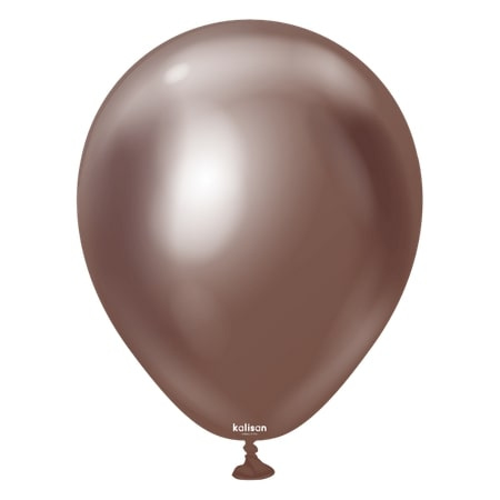 Mirror ChocolateLatex-Ballons, 13 cm, 100 Stück.