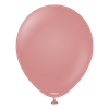 Retro RosewoodLatex-Ballons, Dirty Pink, 13 cm, 100 Stück.