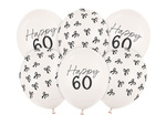 30 cm balloons, 60th birthday set, Pastel Off-white