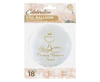 Pierwsza Komunia Święta Runder Folienballon (Becher), 46 cm