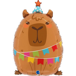 Folienballon Party Capybara 58 cm