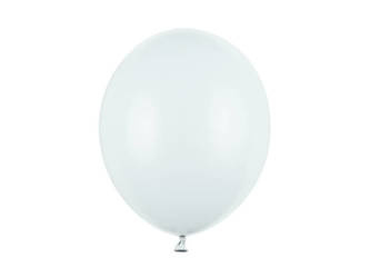 Balony lateksowe Strong, Niebieskie, Pastel Light Misty Blue, 12cm, 100 szt.