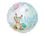 Foil balloon, I already have 1 year, kangaroo 46 cm