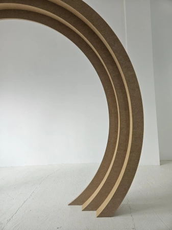 Portal 3D Koło składany do dekoracji balonowych, 240cm