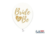 Balloons 30cm Bride to be Crystal Clear Transparent (1 op. / 50 pieces).