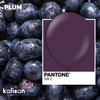 Balony lateksowe Plum, fioletowy 45 cm, 1 szt.