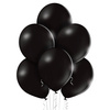 Balony lateksowe B105 Czarne, Pastel Black, 30cm, 100 sztuk