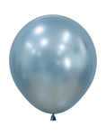 Sempertex Latex Balloons, Silk Arctic Blue 45 cm, 1 pcs