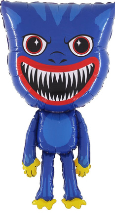 78 cm Monster Blue Huggy Wuggy Folienballon