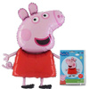 Foil balloon - Peppa pig, 104cm packed