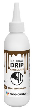 Natural Drip Icing Chocolate 100 ml Setting Glaze For Cakes and Decorations
