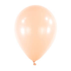 Balony lateksowe Brzoskwiniowe, Decorator Macaron Peach, 13cm, 100 szt.