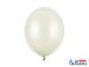 Strong balloons, metallic brightly cream 30cm, 50 pcs.