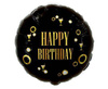 Happy Birthday Folienballon (B&amp;G Party), 46cm