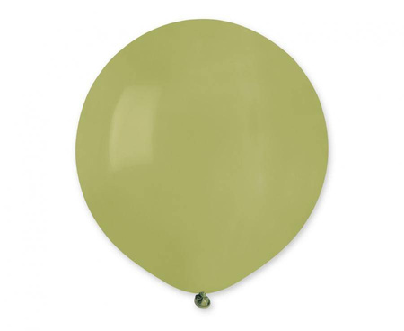 Pastel latex balloons Olive 98, 48cm, 25 pcs.