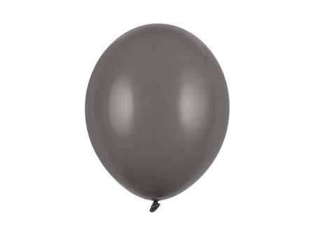 Strong balloons, Pastel Grey 30 cm, 50 pcs.