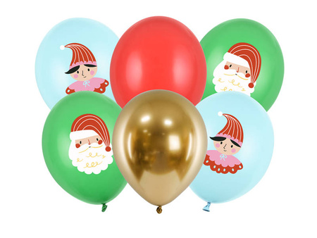 Balony lateksowe Candy land mix 30cm, 6 sztuk