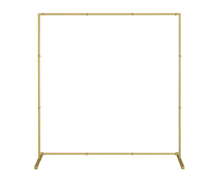 Quadratisches Gestell, Gold, 210x210cm