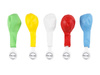 LED Glowing Balloons 30 cm, Mixed Colors, Pack of 5