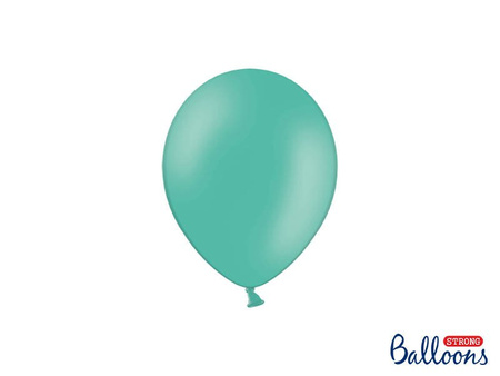 Strong Ballons Latexballons, Türkis, Pastel Aquamarine, 12cm, 100 Stk.