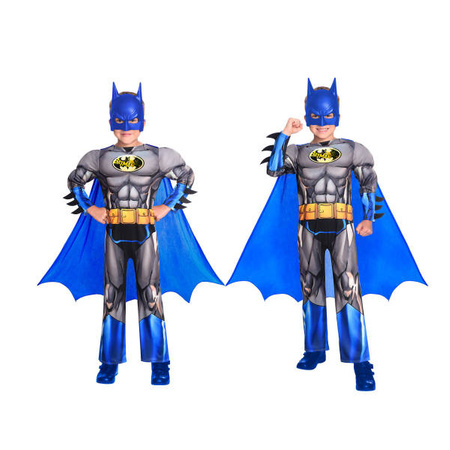 Outfit, Costume Disguise Batman Blue Brave & Bold 4-6 years