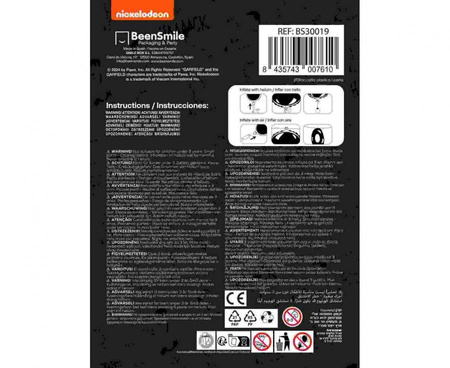 Runder Folienballon Garfield-Katze, 46 cm, 18"