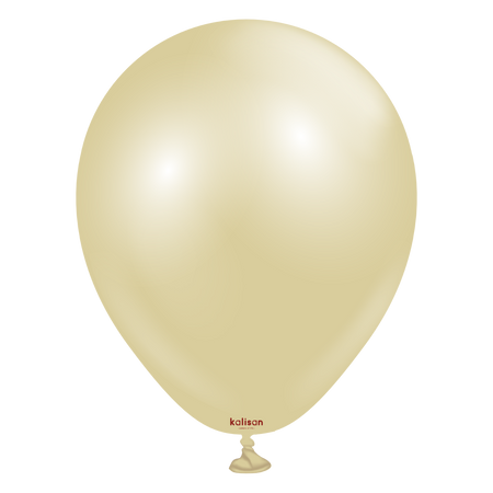 Latex Balloons Kalisan AURA Antique Gold, 30cm, 50 pcs.