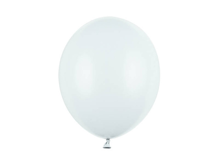 Balony lateksowe Strong, Niebieskie, Pastel Light Misty Blue, 12cm, 100 szt.