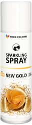 Gold Food Spray Sparkling Spray S20b-N New Gold 250ml AZO FREE