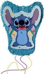 Piniata 3D, Niebieska, Stitch 35x27, 1 szt.