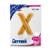 Foil balloon letter X, 66cm, gold