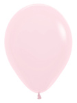 Balony lateksowe Sempertex, Pastel Matte Pink jasnoróżowy 30cm, 50szt.